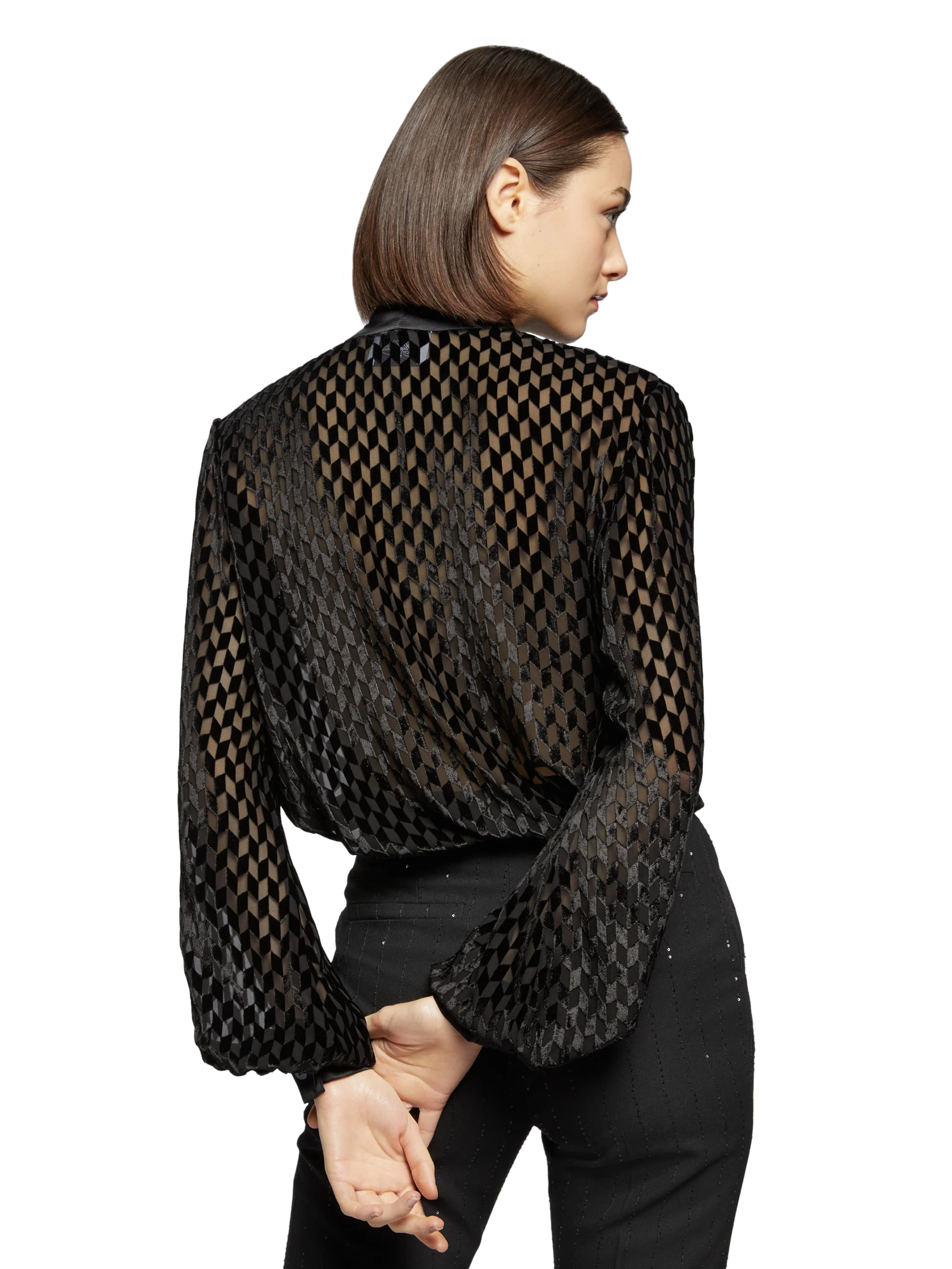 BLOUSE WITH BOW - Image 5