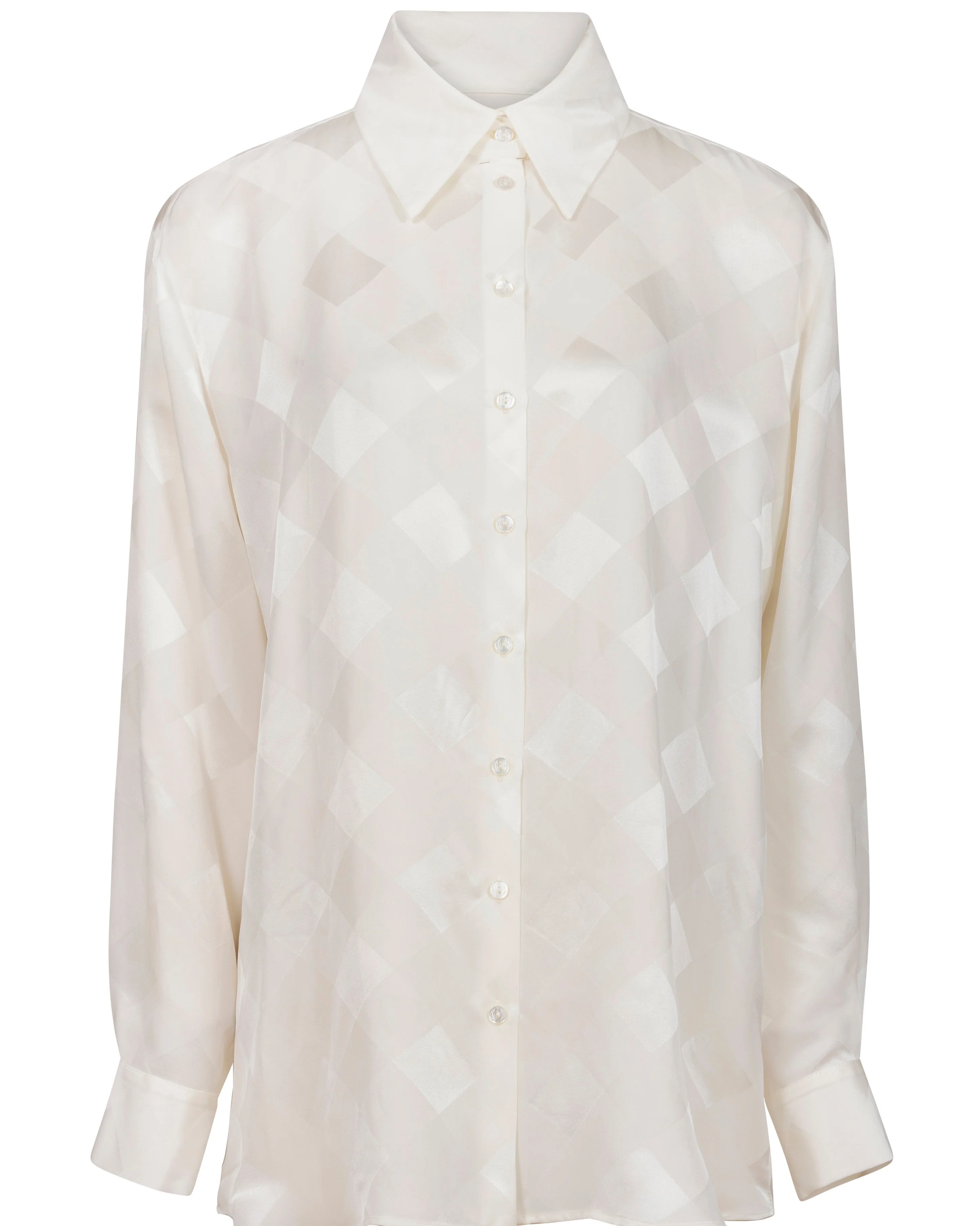 BOXY WHITE SHIRT - Image 3