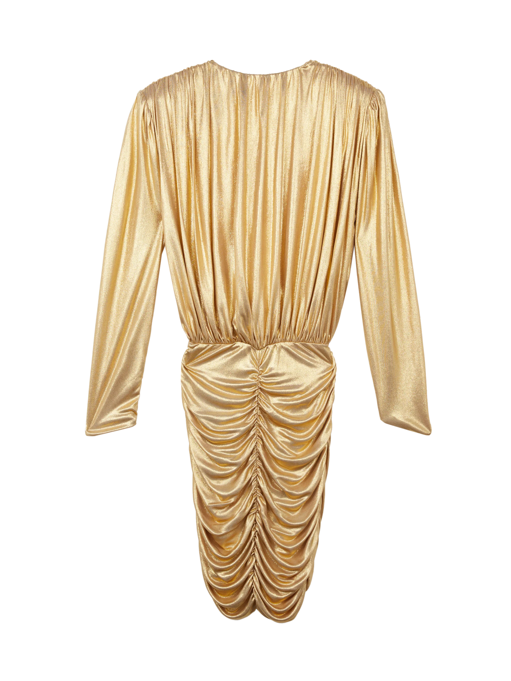 DRAPED MINI DRESS - Image 5