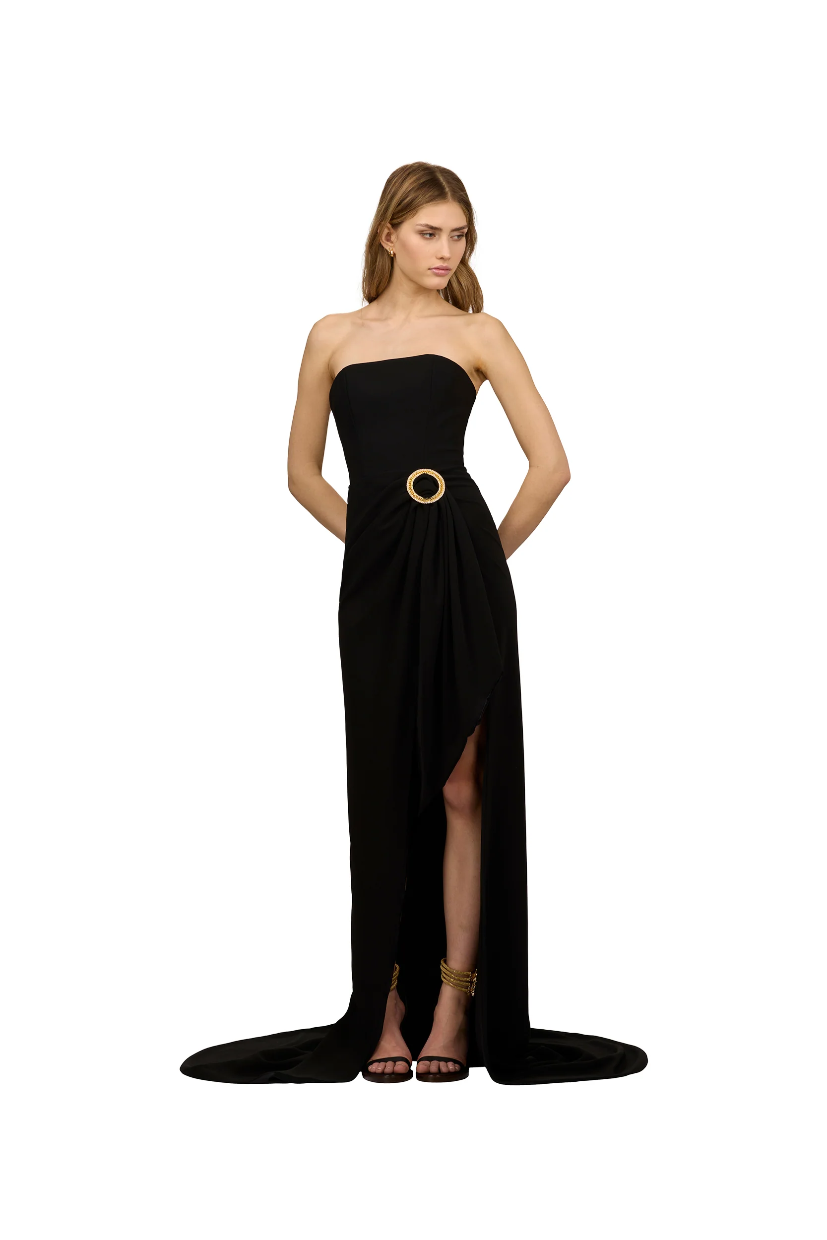 LONG DRESS WITH TRAIN - Image 4