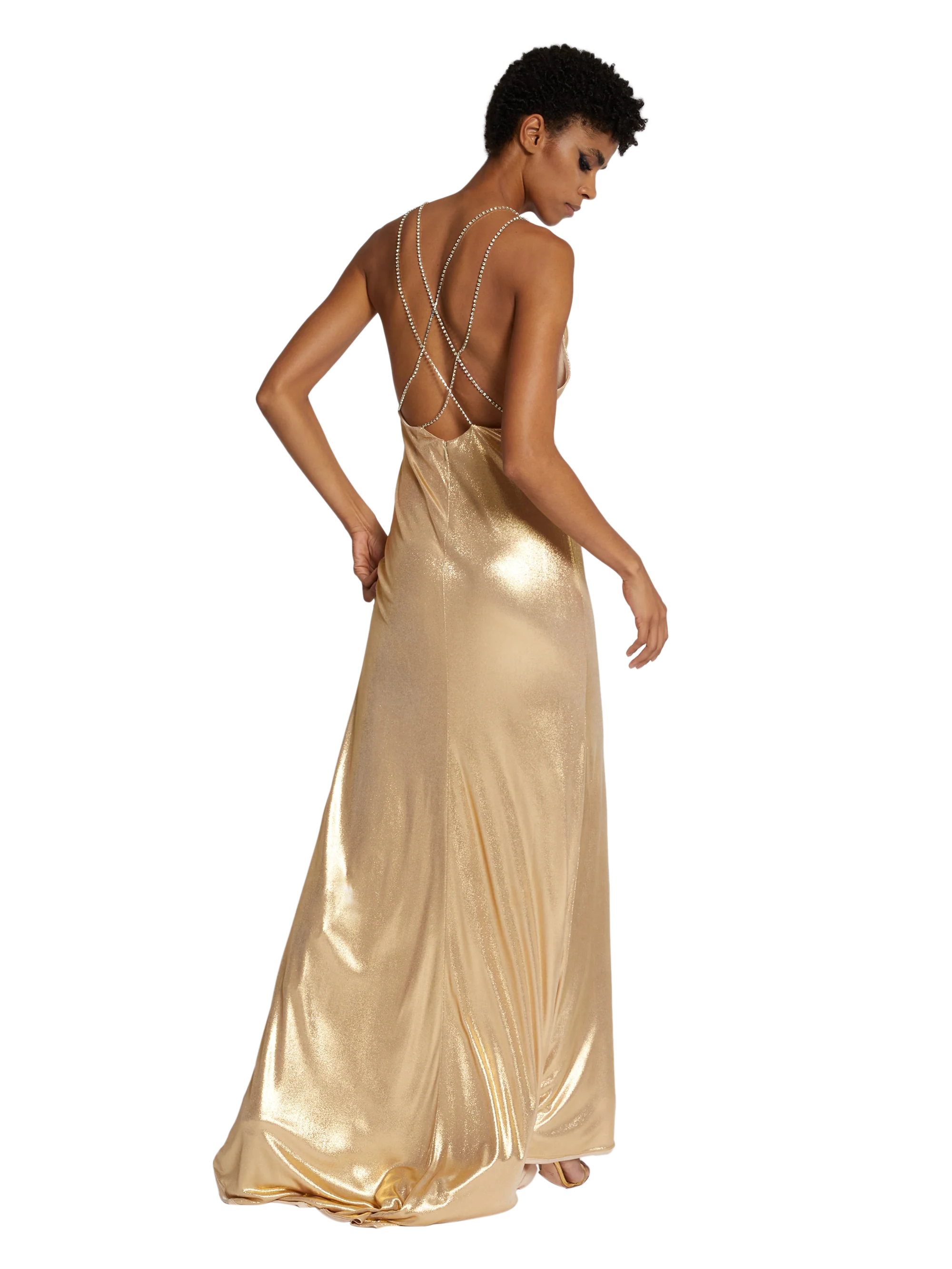 LONG SLIP DRESS - Image 6