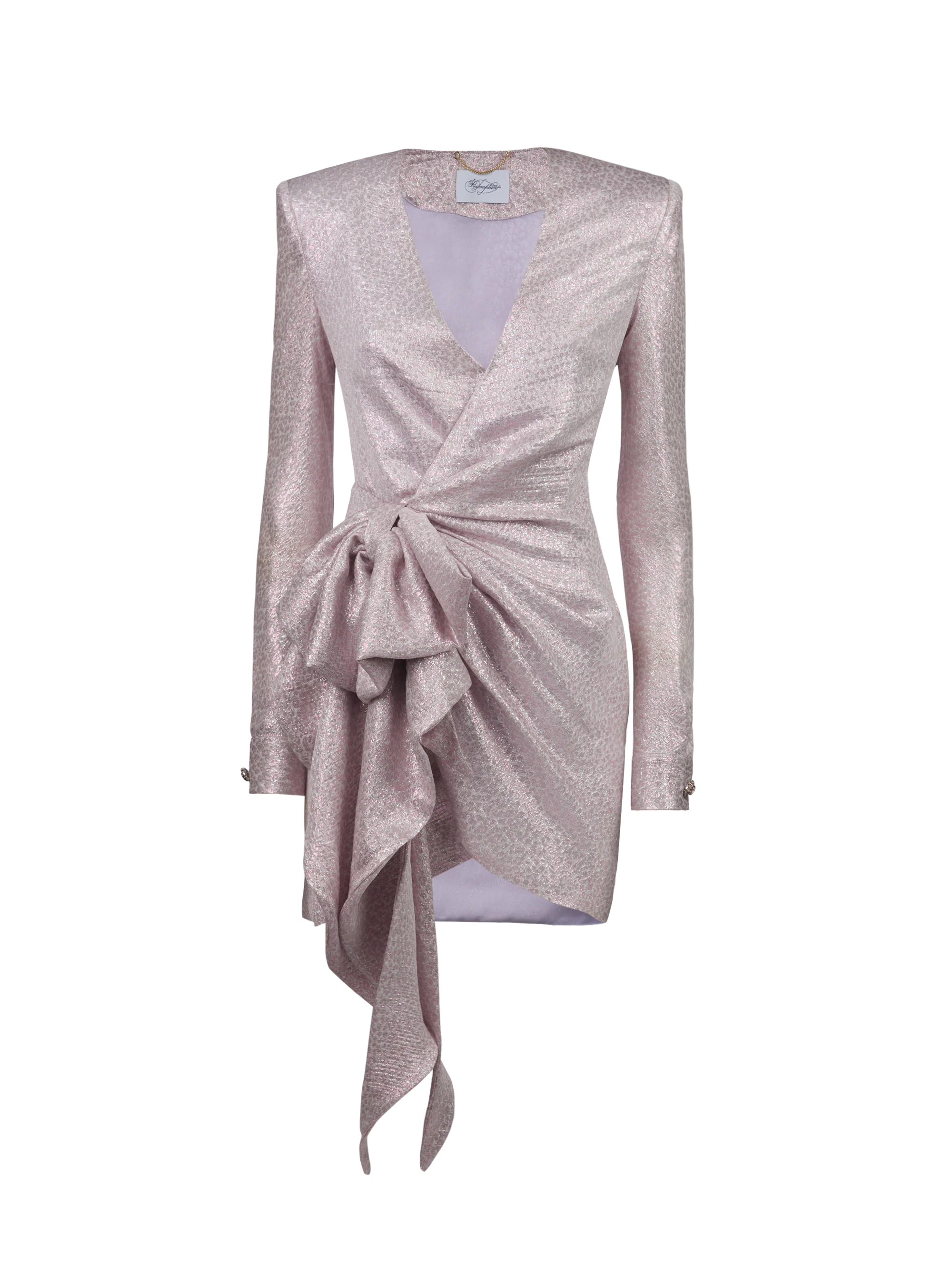MINI DRESS WITH BOW - Image 3
