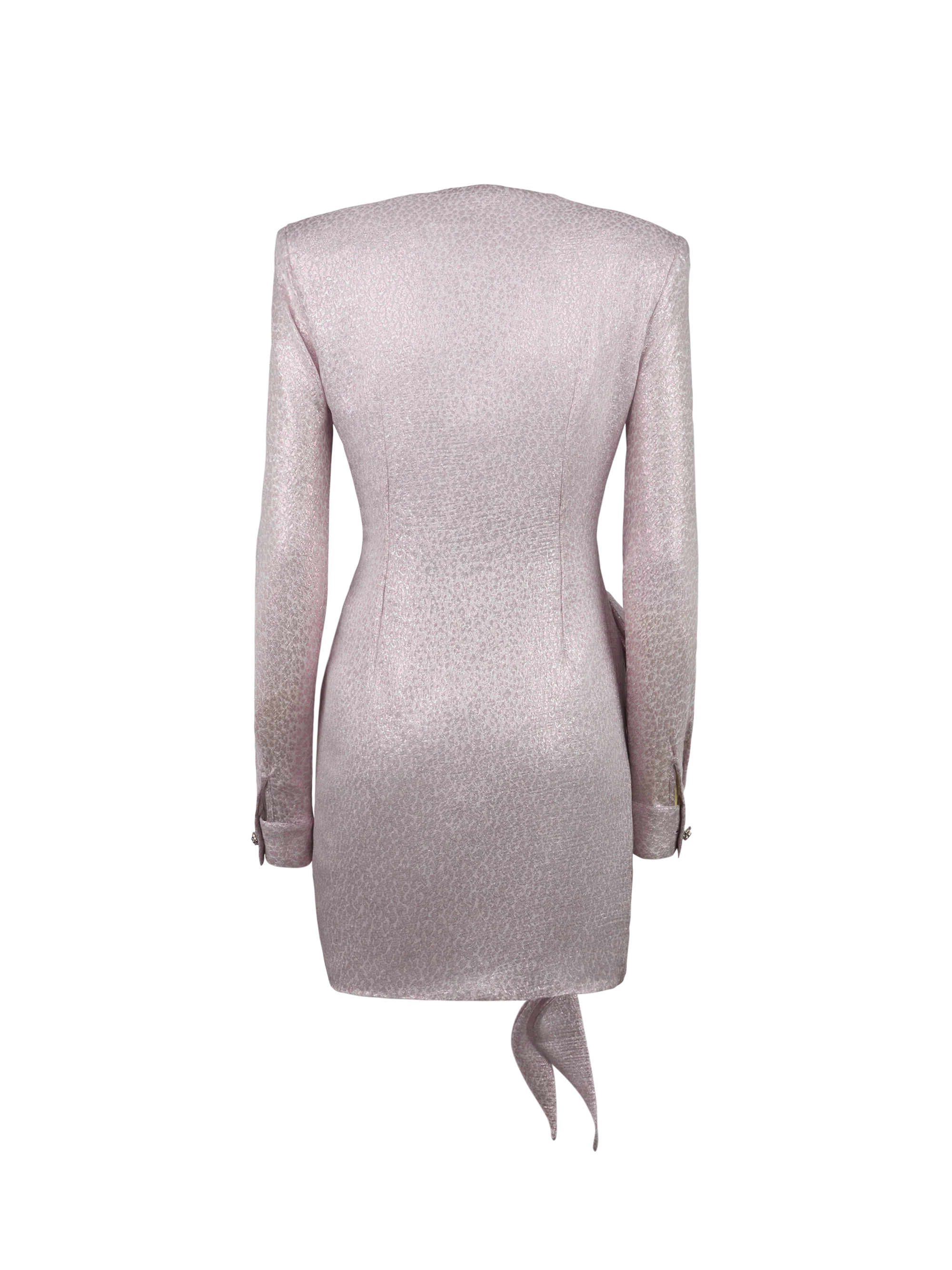 MINI DRESS WITH BOW - Image 4