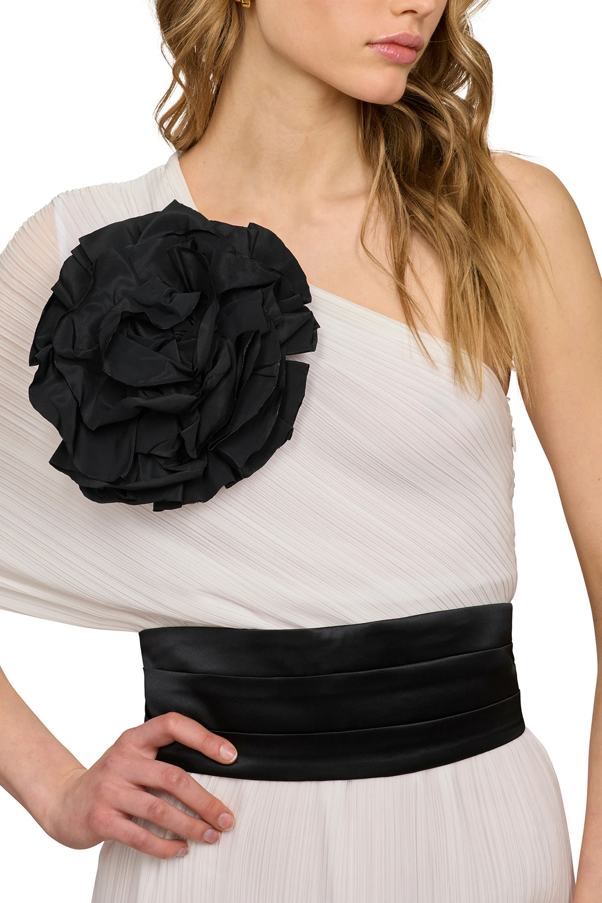 MINI PLEATED DRESS - Image 2