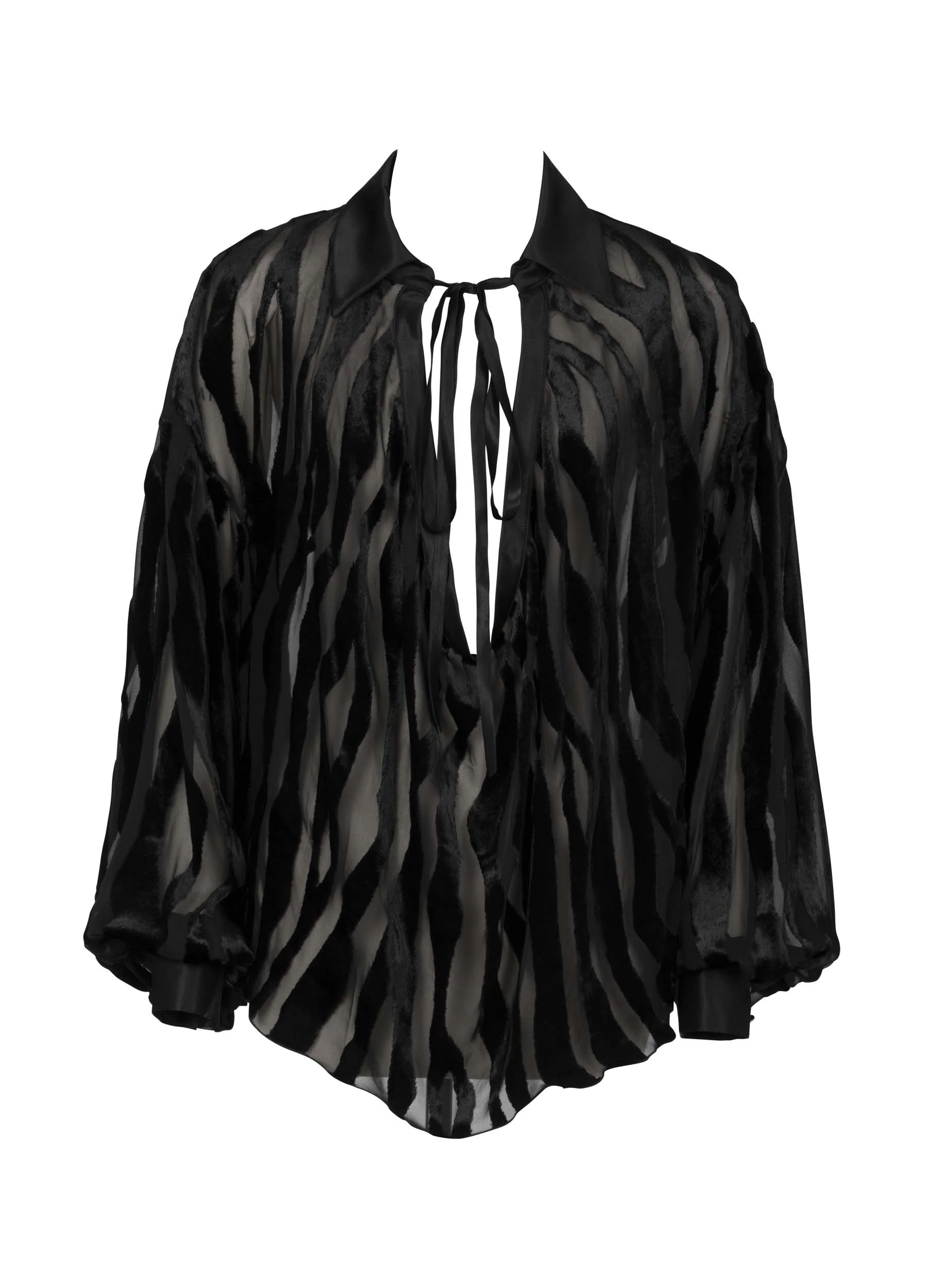 SEMI-TRANSPARENT SHIRT - Image 5