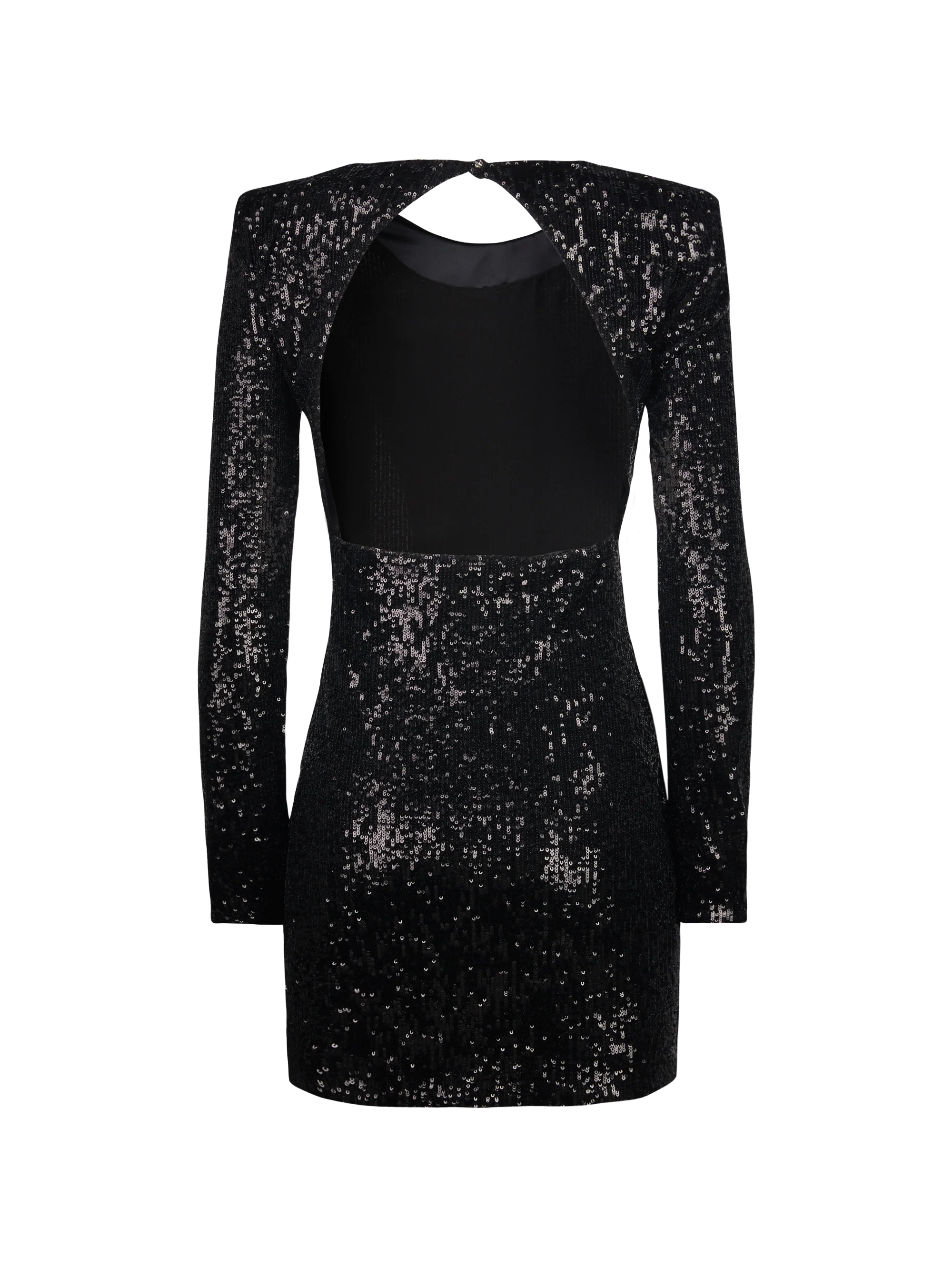 SEQUINS PENCIL MINI DRESS - Image 4