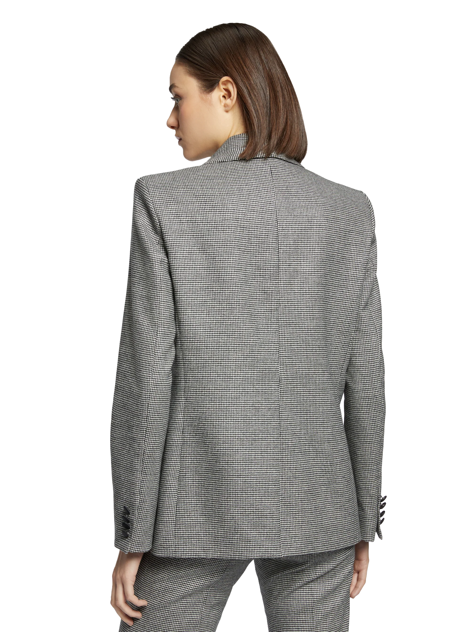 PIED DE POULE SMOKING BLAZER - Image 6