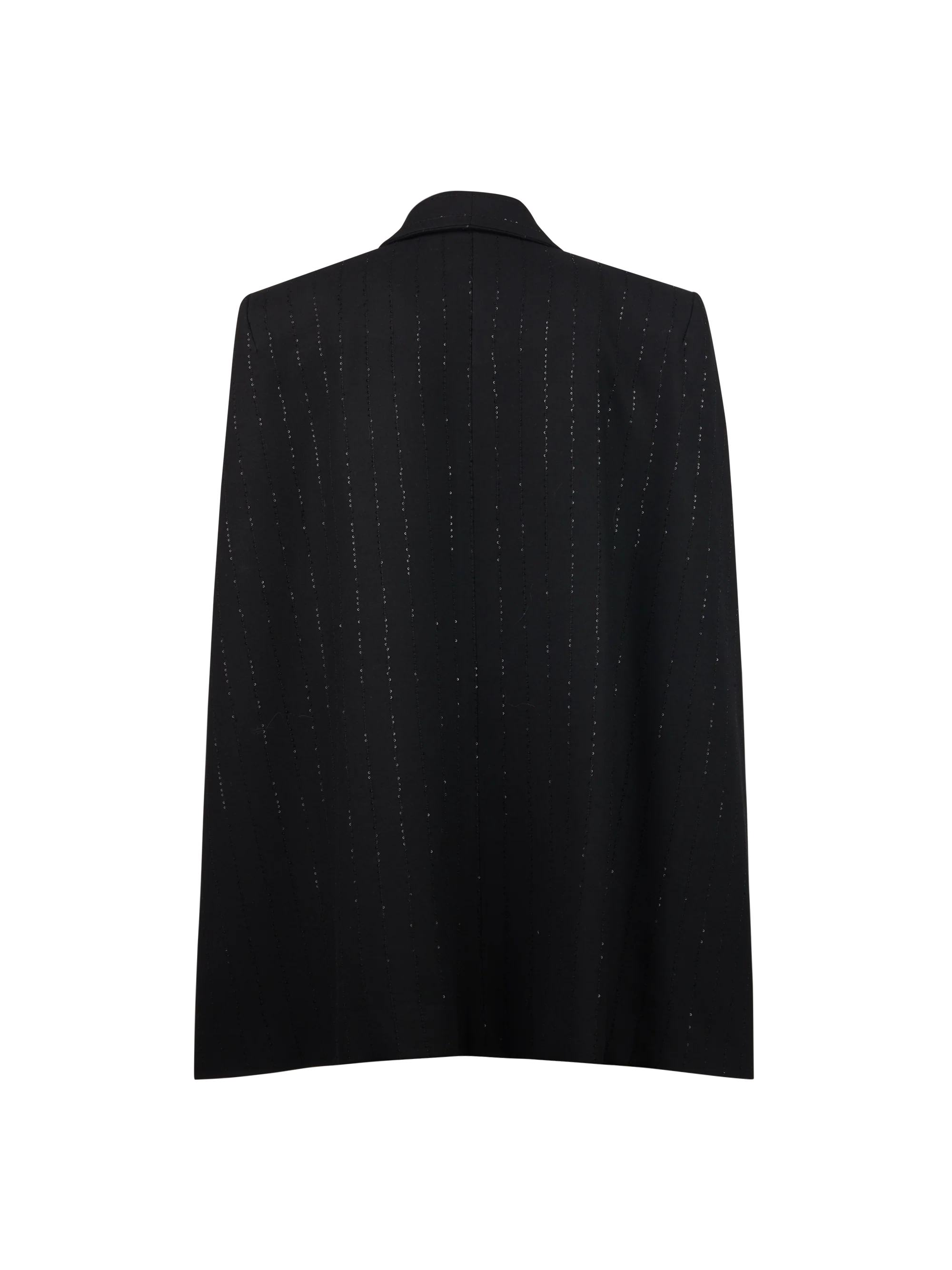 PINSTRIPE MICROSEQUINS BLAZER - Image 4