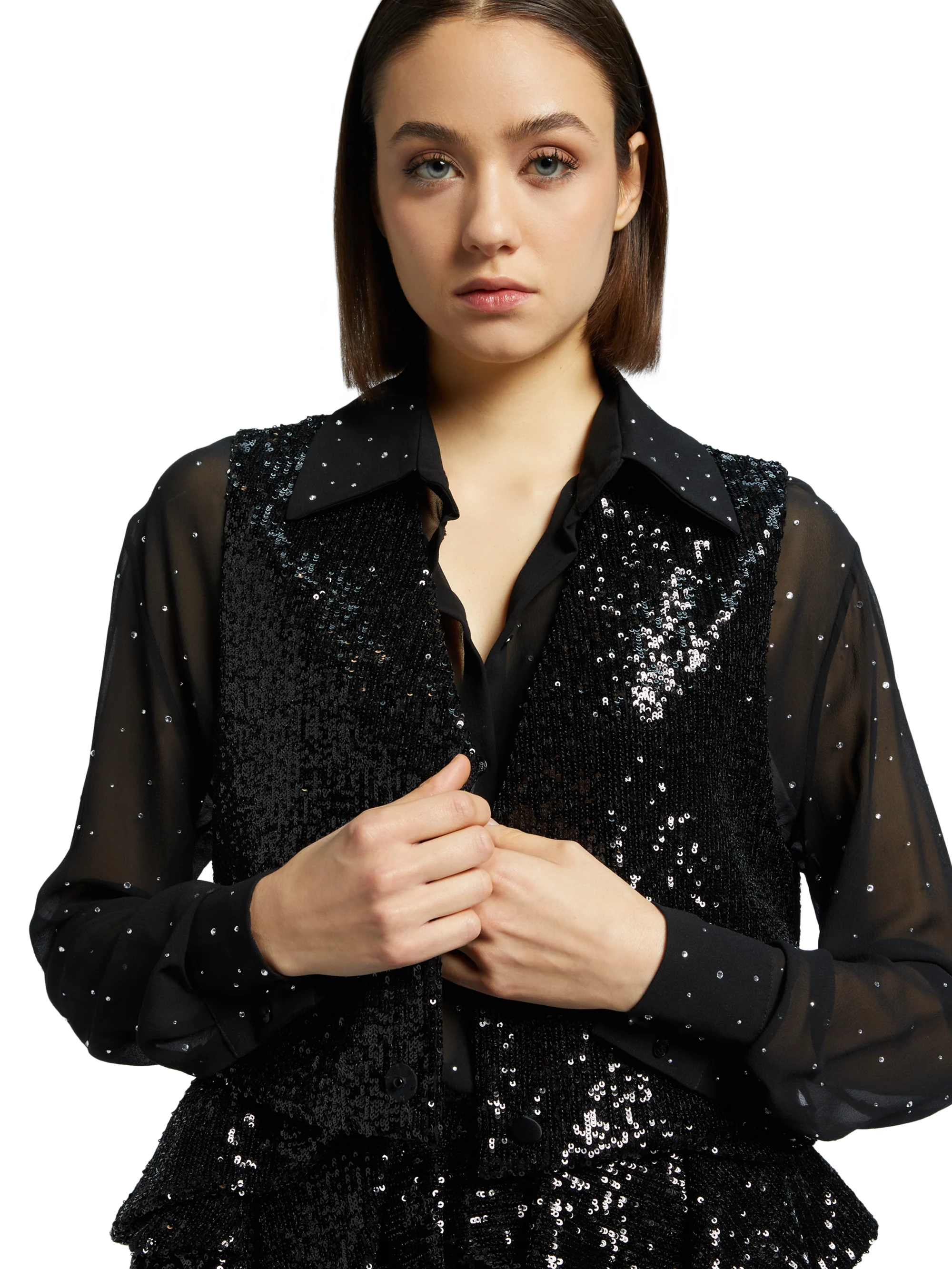 SEQUINS WAISTCOAT - Image 2