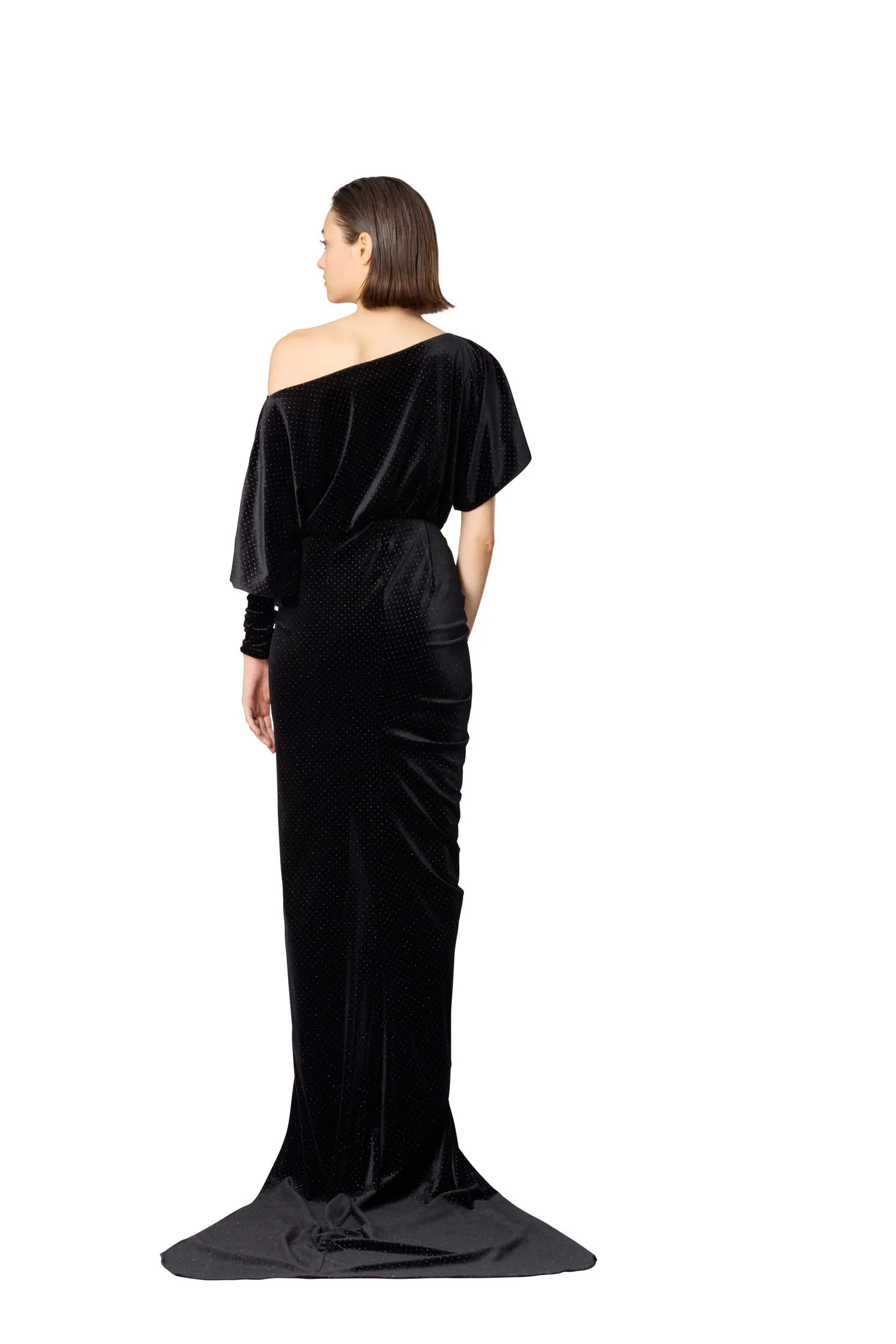VELVET LONG DRESS - Image 3