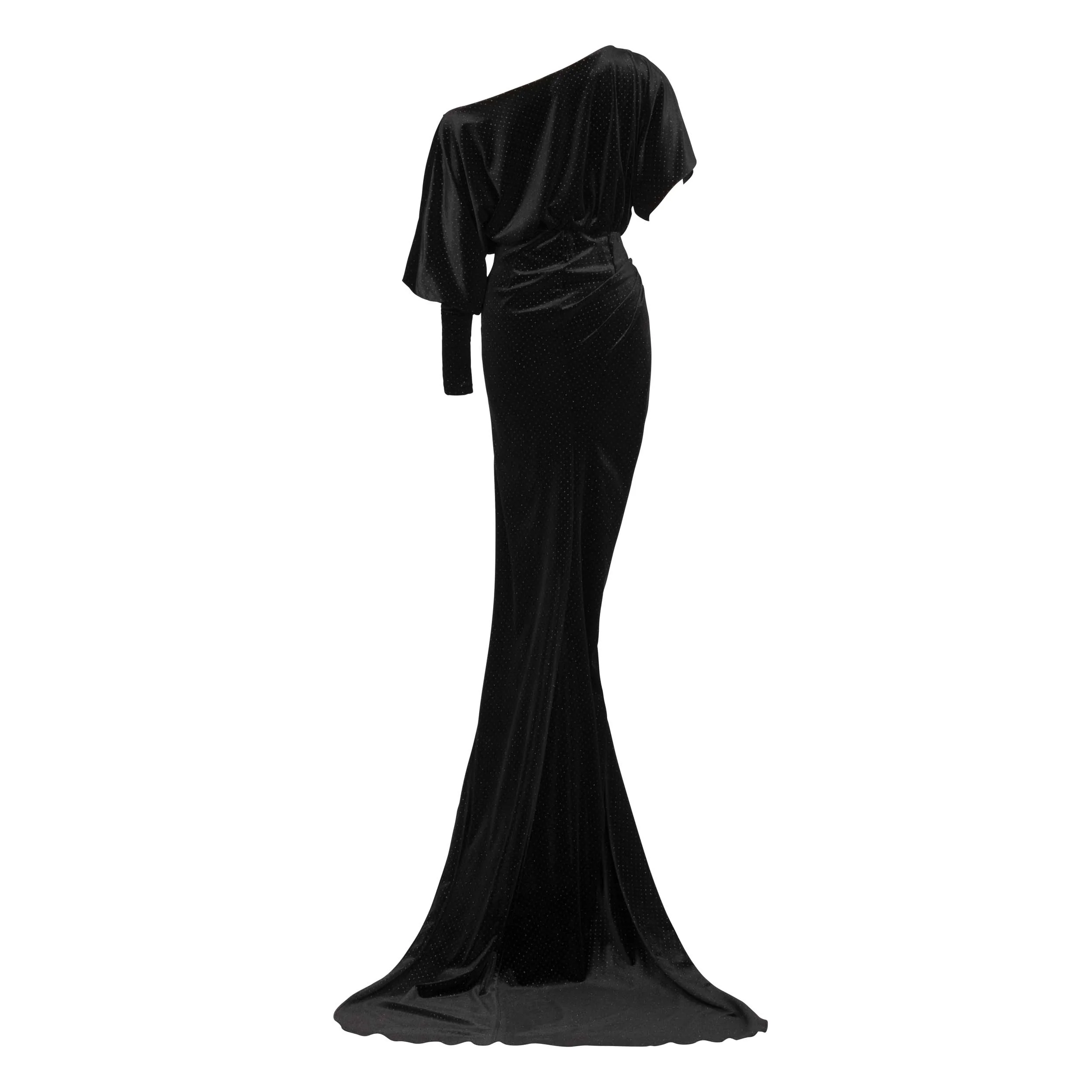 VELVET LONG DRESS - Image 6